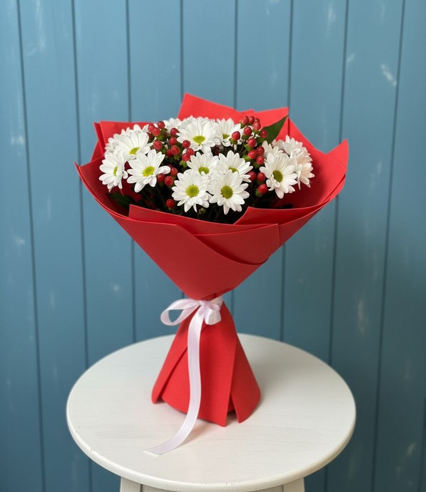 Букет цветов из: Хризантемы в Кировграде