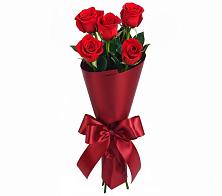 Букет 5 Красных роз Эдлесс Лав в Кировграде