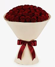 Букет 101 Бордовая роза Блэк Бакарра в Кировграде
