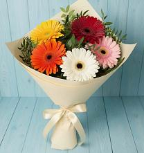 Букет цветов из:  Герберы в Кировграде