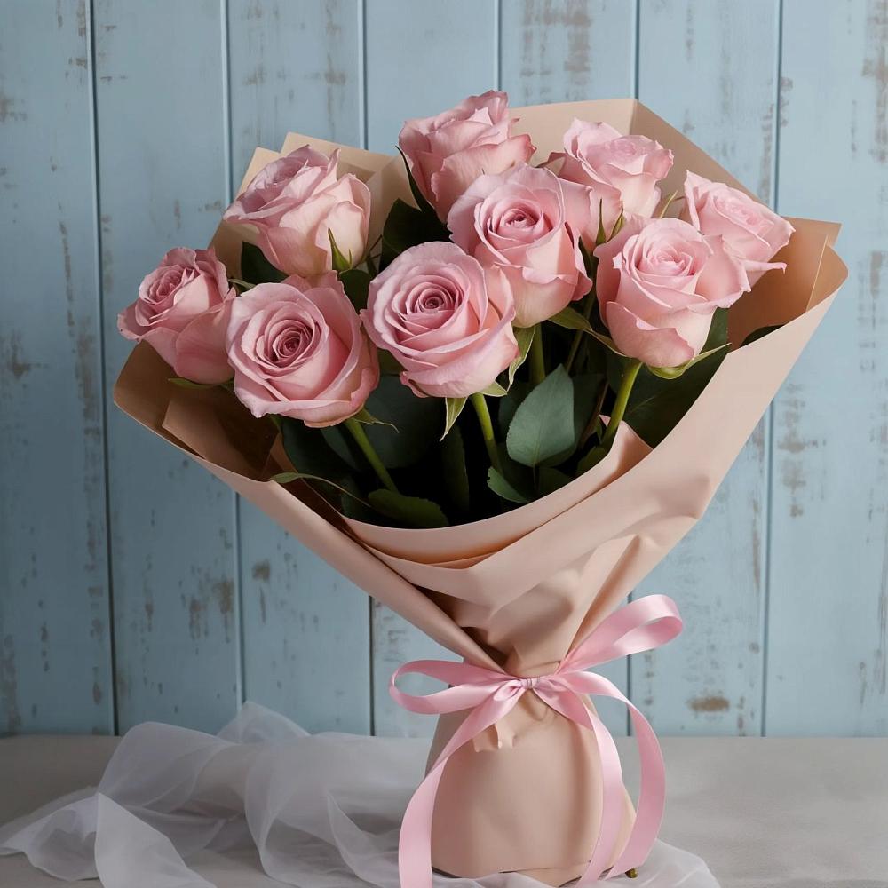 Букет цветов из: Розы в Кировграде