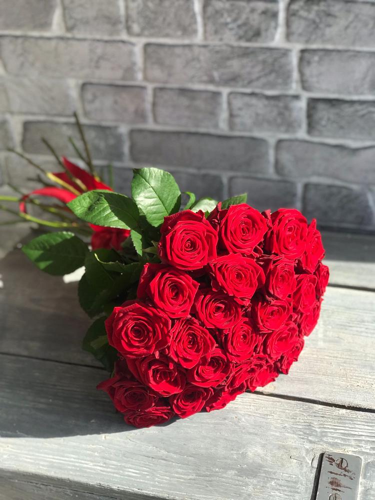 Букет Красные розы Фридом в Кировграде