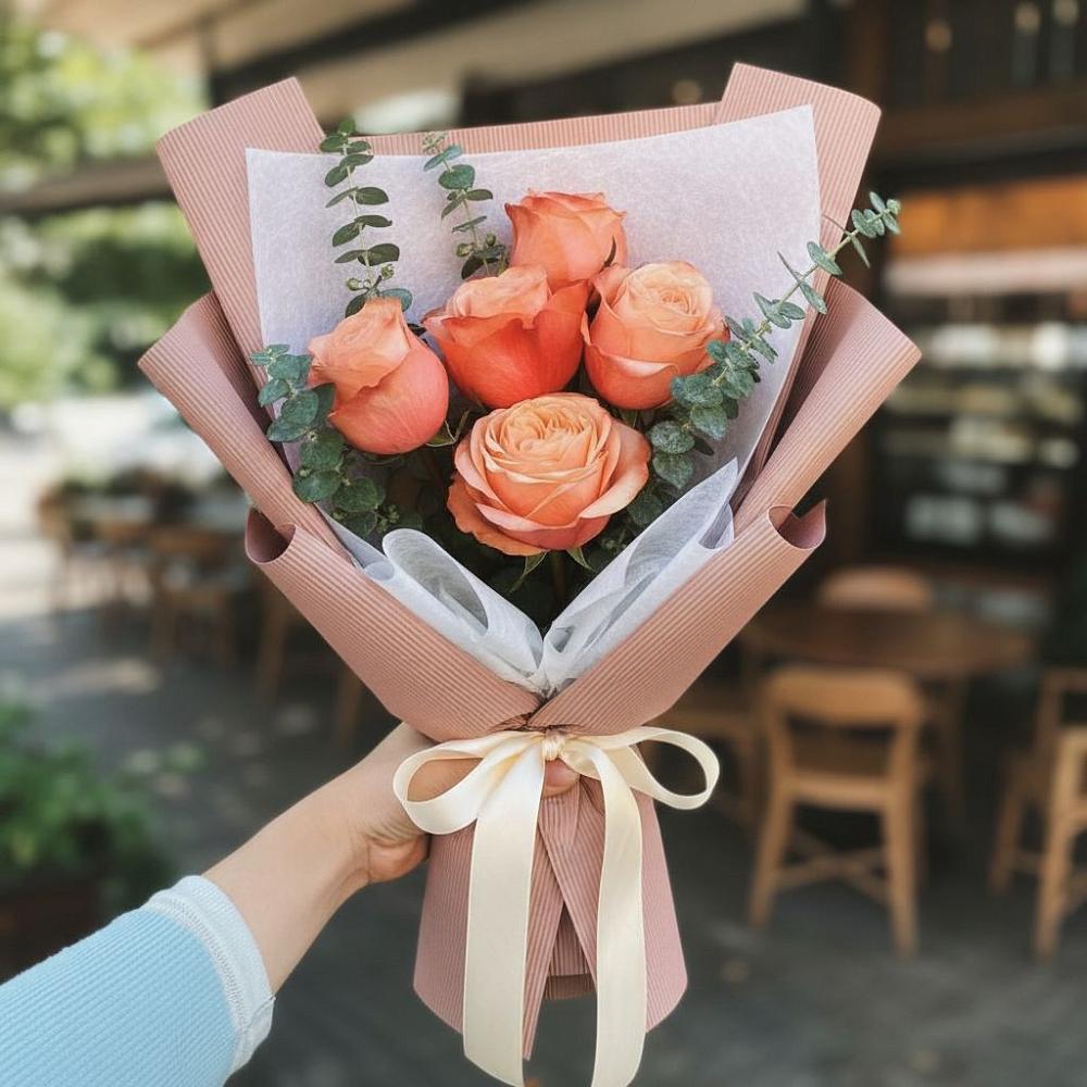 Букет цветов из: Розы в Кировграде