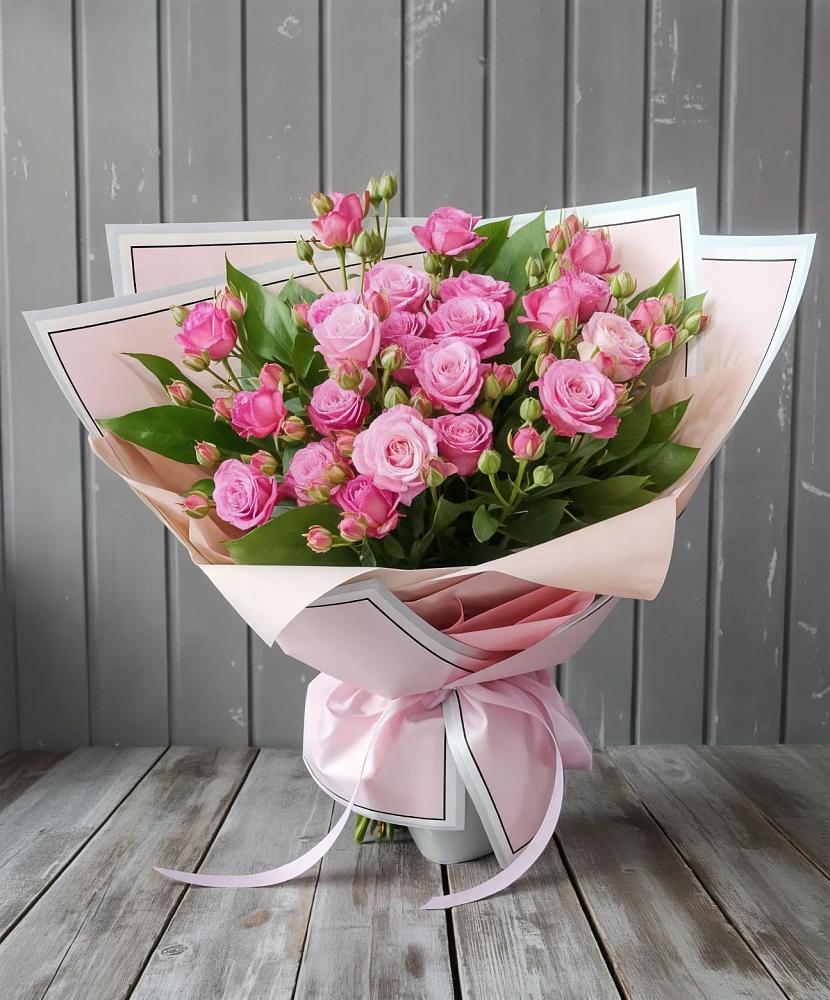 Букет Розовый кустик в Кировграде