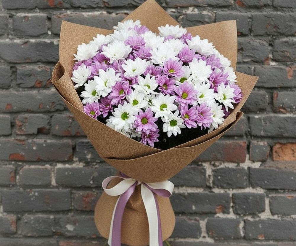 Букет цветов из: Хризантемы в Кировграде