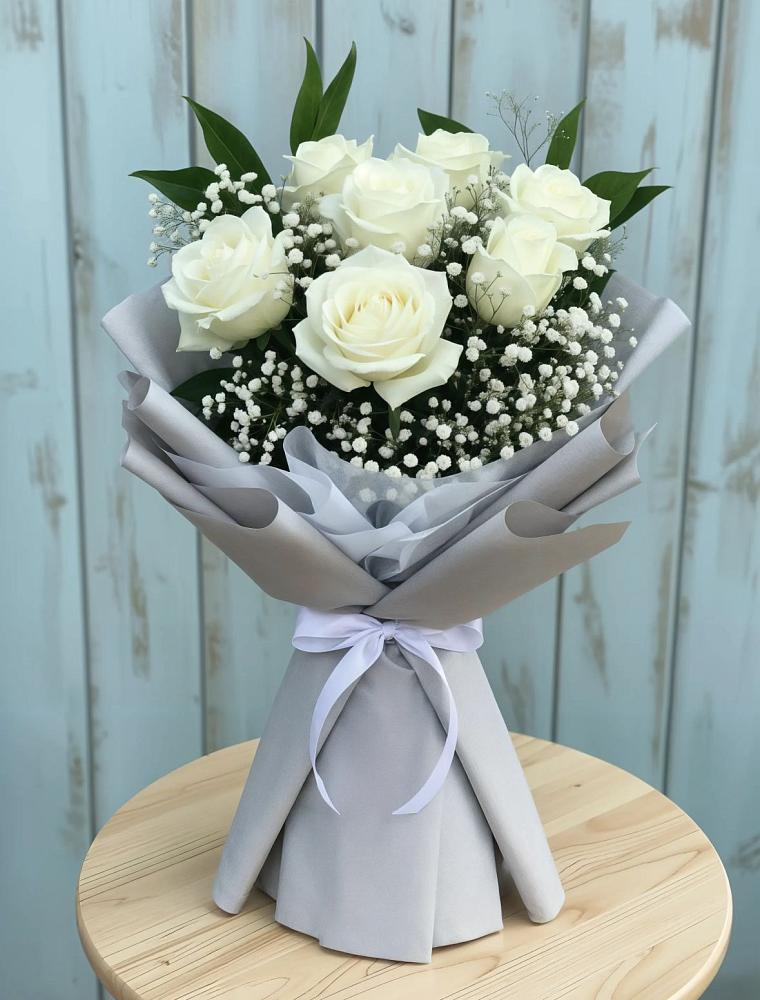 Букет цветов из: Розы в Кировграде