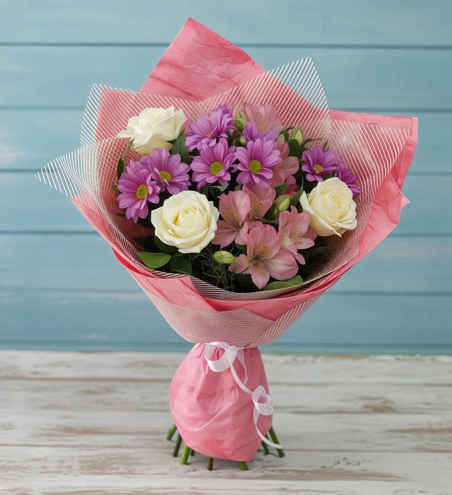 Букет цветов из: Герберы в Кировграде